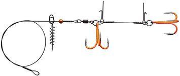 Монтаж Gurza Stinger Pike Rig Duo ST36 No2/0 (1 шт.) ц:orange 6543.01.30 фото