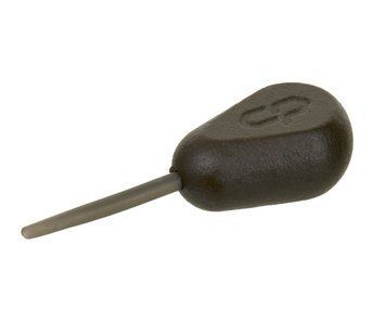 Грузило Carp Pro In-Line Flat Pear Weedy Green 100г CPNL006-100 фото