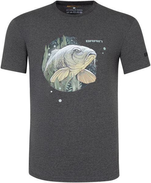 Футболка Brain GrumpyCarp XL Dark grey melange 1919.06.03 фото