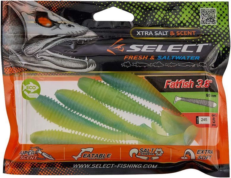 Силикон Select FatFish 3.8" #245 (5 шт/уп) 1870.72.07 фото