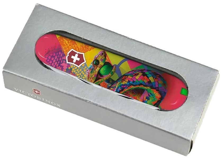 Нож Victorinox Swiss Army Huntsman Zodiac. Змея-тенисист 61.92.88 фото