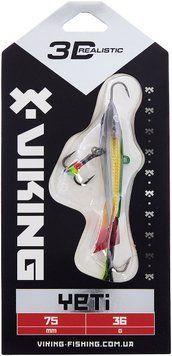 Балансир Viking Fishing Yeti Ice Jig 75mm 36.0g #2 Green Glam 1919.02.40 фото