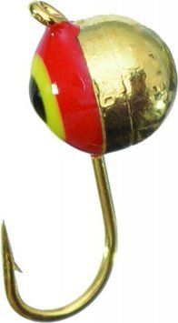 Блешня вольфрамова Fishing ROI Напівсфера з підмазкою та вушком 5mm W-GO8 400-31-5-W-GO8 фото