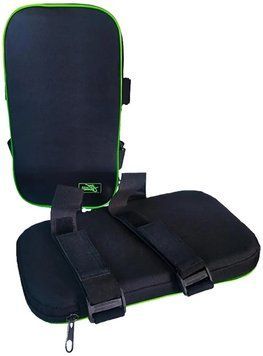 Наколенники Проф Монтаж На молнии 19х33х3cm (2шт/уп) ц:black 544.02.42 фото