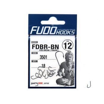 Крючки Fudo Bream Yamame Black 12 (18 шт.) (FHBN350112) FHBN350112 фото