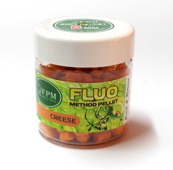 Soft Method Pellet Fluo FPM Baits&reg; 8 mm 50 g в банке Strawberry-Fish клубника -Рыба 98000106 фото