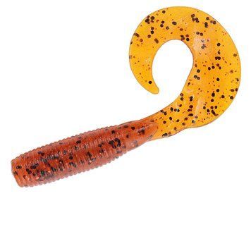 Силикон Gary Yamamoto Single Tail Grub 4" 20pc #Fire Craw (2317815) 2317815 фото