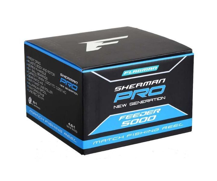 Котушка фідерна Flagman '24 Sherman Pro New Generation 5000 SHNGR5000 фото