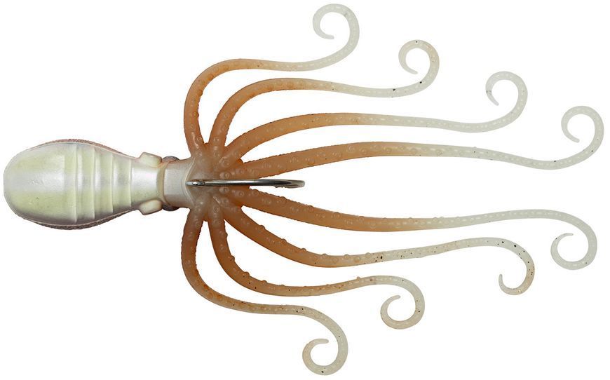 Силікон Savage Gear 3D Octopus 100 mm 35.0g Brown Glow (поштучно) 1854.18.57 фото