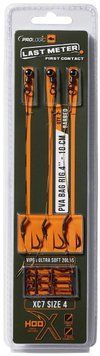Оснастка карповая Prologic PVA Bag Rig 10cm 15lbs/XC7 Size 6 (3шт/уп) 1846.12.27 фото