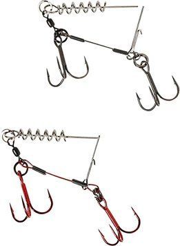 Оснастка Savage Gear Carbon49 Corkscrew Stinger 2x#2/0 31kg (2 шт/уп.) 1854.09.74 фото