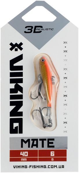 Балансир Viking Fishing Mate Ice Jig 40mm 6g #08 Candle Flame 1919.05.07 фото