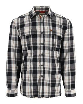 Рубашка Simms ColdWeather Shirt Gunmetal Logan Plaid L (10777-1271-40) 10777-1271-40 фото