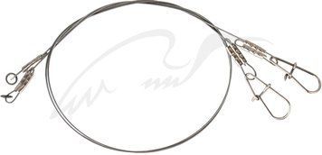 Поводок Savage Gear Titanium Jerkbait Trace 30cm 0.6mm 25kg Needle Snap (2 шт/уп) 1854.06.97 фото