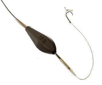 Готове оснащення на ледкорі Carp Pro In-line Horizont №6 100г CP18116-100 фото