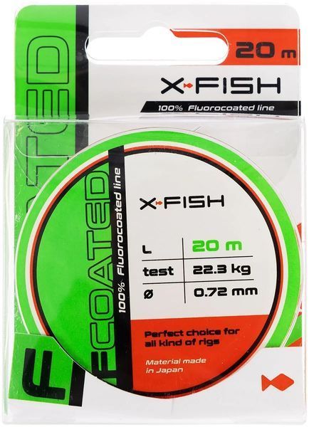 Флюорокарбон X-Fish FCoated 20m 0,72mm 22.3kg 1917.01.57 фото