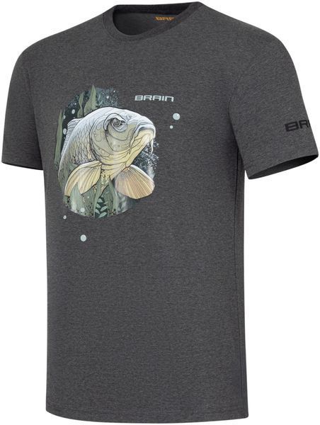 Футболка Brain GrumpyCarp XXXL Dark grey melange 1919.06.05 фото