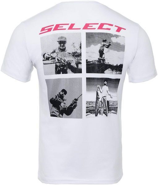 Футболка Select T-Shirt Fisherman M White 1870.76.67 фото