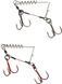 Оснастка Savage Gear Carbon49 Corkscrew Stinger 2x#2/0 31kg (2 шт./пач.) 1854.09.74 фото 1