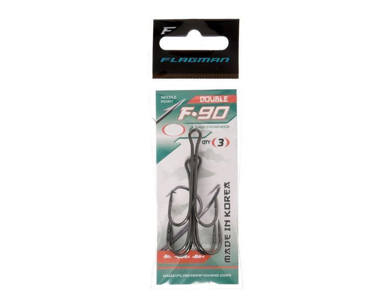 Двойник Flagman F-90 Double Hook №2/0 FD-90-20 фото