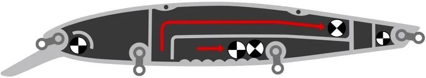 Воблер Deps Balisong Minnow 130SP 130mm 24.8g #17 2659.01.55 фото