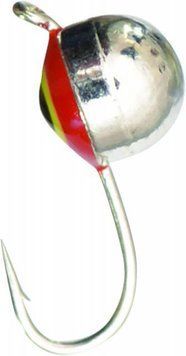 Блешня вольфрамова Fishing ROI Напівсфера з підмазкою та вушком 5mm W-SIL8 400-31-5-W-SIL8 фото