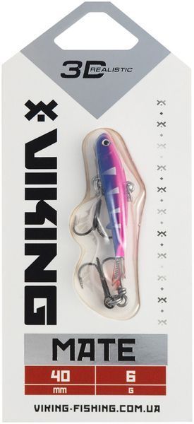 Балансир Viking Fishing Mate Ice Jig 40mm 6g #09 Strange Perch 1919.05.28 фото