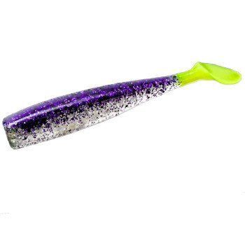 Силикон Lunker City Shaker 8/BG 3.25" #281 Purple Ice Chartreuse Tail (32281) 32281 фото
