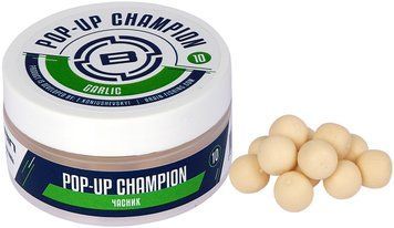 Бойлы Brain Champion Pop-Up Garlic (чеснок) 8mm 34g 1858.22.14 фото