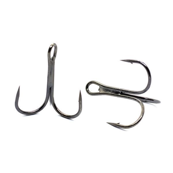 Тройник Fladen Maxximus Black Nickel Treble Hooks 1/0 3pc (14-37100) 14-37100 фото