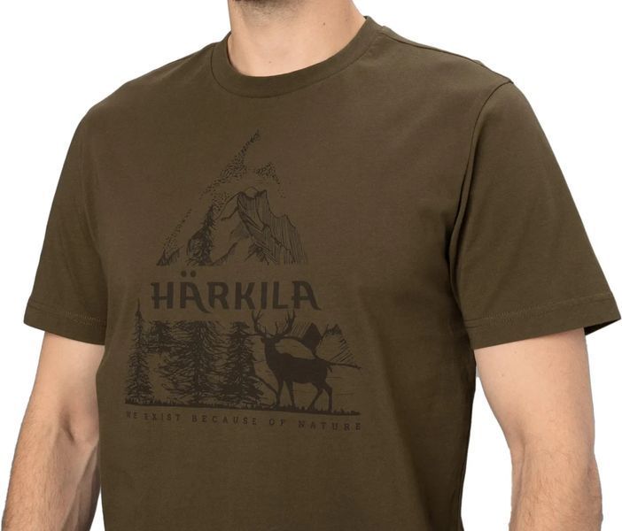 Футболка Harkila Nature 2XL Зеленый 1780.22.86 фото