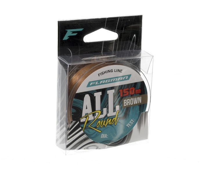 Леска Flagman All Round Fishing-Line 150м Brown 0.16мм FLL-016 фото