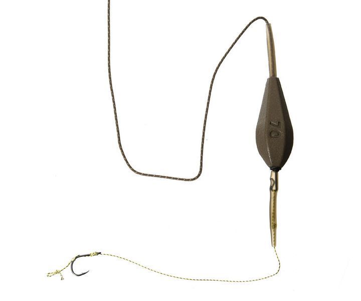 Готове оснащення на ледкорі Carp Pro In-line Horizont №6 70г CP18116-70 фото