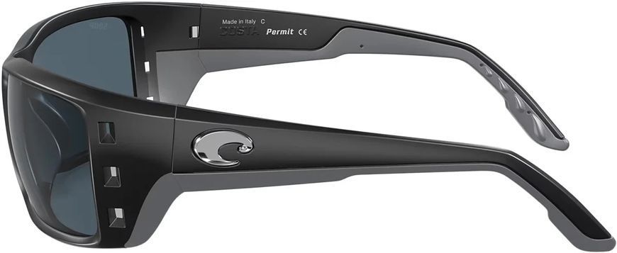 Очки Costa Del Mar Permit Matte Black Gray 580P 1796.11.93 фото