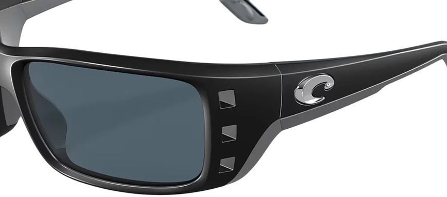 Очки Costa Del Mar Permit Matte Black Gray 580P 1796.11.93 фото