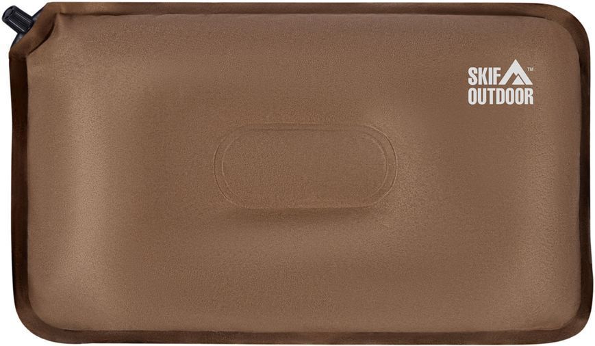 Подушка надувна Skif Outdoor Specialist. Розмір 44x25x10 см. Khaki 389.03.73 фото