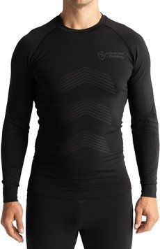 Футболка Adventer & fishing Undershirt M/L Titanium/black 1921.01.07 фото