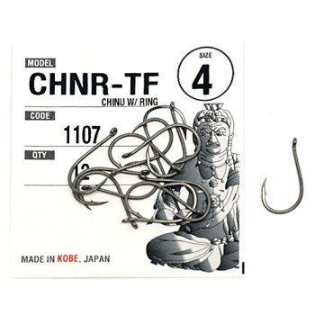 Крючки Fudo Chino W/Ring TFC 4 (12 шт.) (FHTFC11074) FHTFC11074 фото