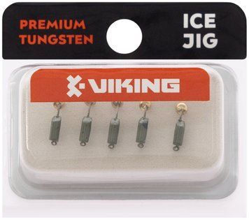 Мормышка вольфрамовая Viking Fishing Rigabik+bead 0.35g 2mm Olive+G (5шт) 1919.04.08 фото