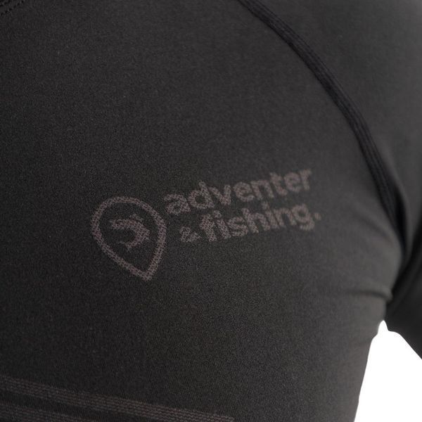 Футболка Adventer & fishing Undershirt M/L Titanium/black 1921.01.07 фото