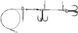Монтаж Gurza Stinger Pike Rig Duo ST36 №1/0 (1шт) ц:black 6543.01.32 фото