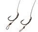 Готовий повідець Carp Pro 15см Sinking Braid 25 lb x8 PTFE Curved Shank №6 CP258-CS062 фото 2