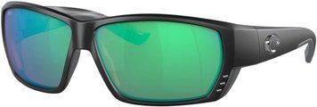 Очки Costa Del Mar Tuna Alley matte Black/green mirror 580G 1796.11.89 фото