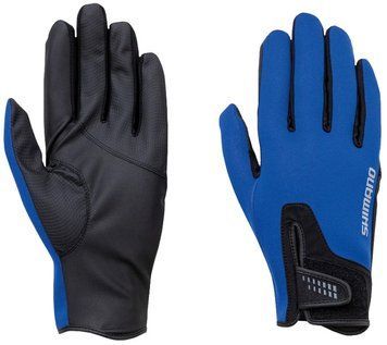Перчатки Shimano Pearl Fit Full Cover Gloves M ц:blue 2266.07.99 фото