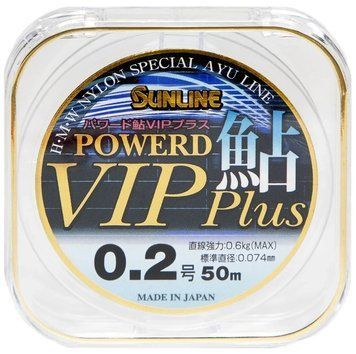 Леска Sunline Powerd Ayu Vip Plus 50м #0.1/0.052 мм 0,32 кг 1658.01.99 фото
