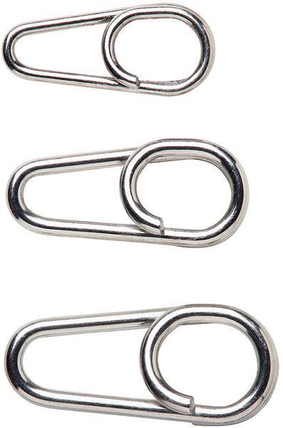 Застежка Savage Gear Custom Salt Splitring Snaps M (15 шт/уп) 1854.41.90 фото