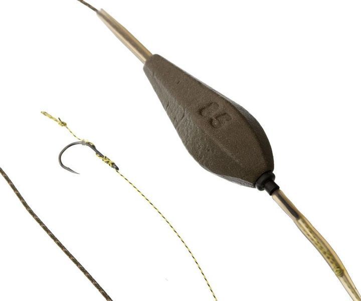 Готове оснащення на ледкорі Carp Pro In-line Horizont №6 85г CP18116-85 фото