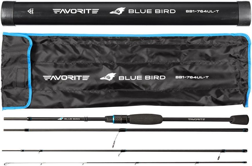Спиннинг Favorite Blue Bird Compact BB1-804L-T 2.40m 3-12g 1693.05.46 фото
