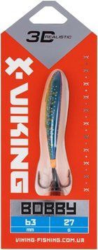 Бокоплав Viking Fishing Bobby 63mm 27.0g #21 Kingfisher Green 1919.05.51 фото