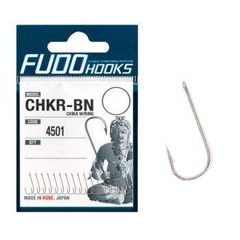 Крючки Fudo Chika W/Ring Black 18 (17 шт.) (FHBN450118) FHBN450118 фото